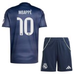 Günstige Fußballtrikots Real Madrid Mbappé 10 Kinder Auswärtstrikot 2025-26 Kurzarm